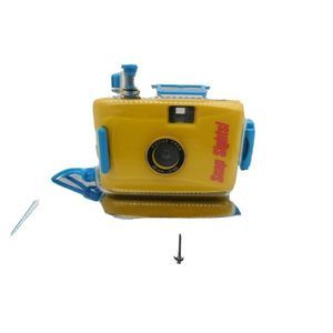Snap Sights 35mm Film Underwater Point & Shoot Camera 28mm Lens Yellow